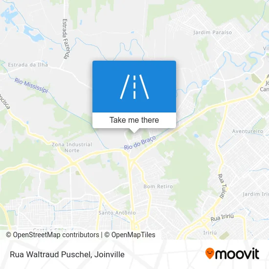 Rua Waltraud Puschel map