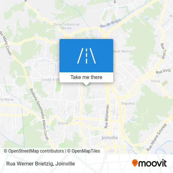 Rua Werner Brietzig map