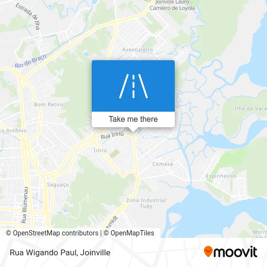 Rua Wigando Paul map
