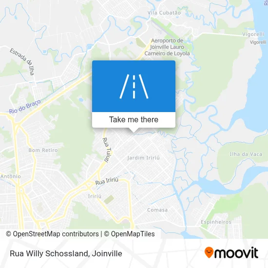Rua Willy Schossland map