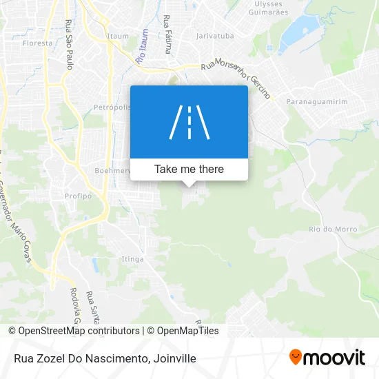 Rua Zozel Do Nascimento map