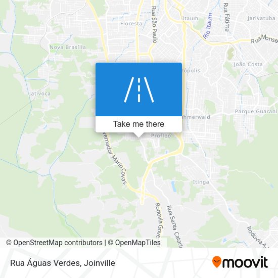Rua Águas Verdes map