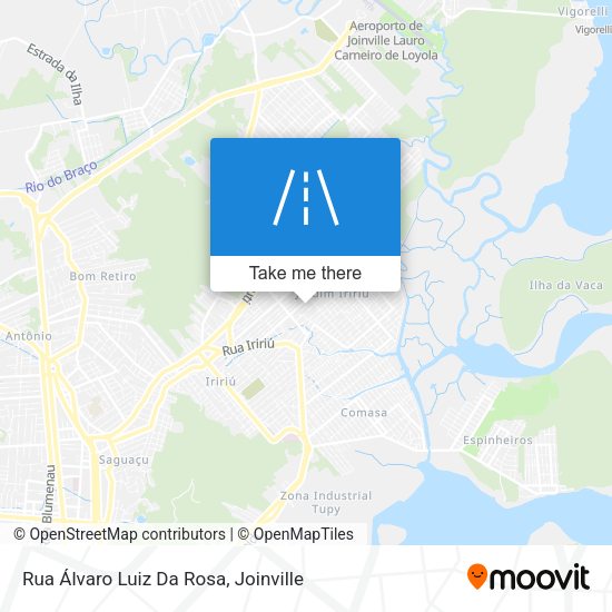 Rua Álvaro Luiz Da Rosa map