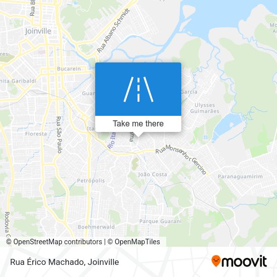 Rua Érico Machado map