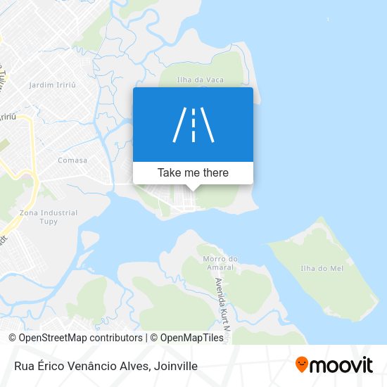 Rua Érico Venâncio Alves map
