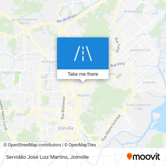 Servidão José Luiz Martins map