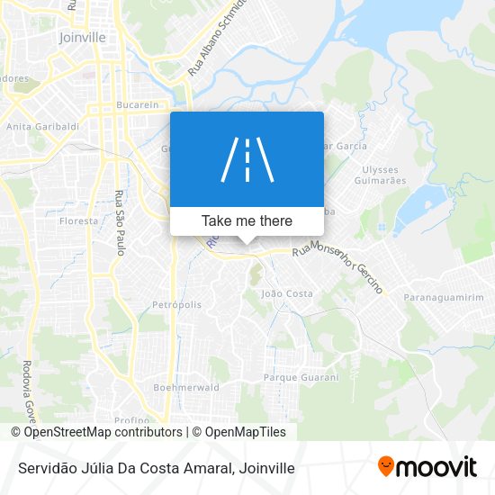 Servidão Júlia Da Costa Amaral map