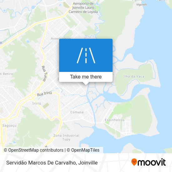 Servidão Marcos De Carvalho map