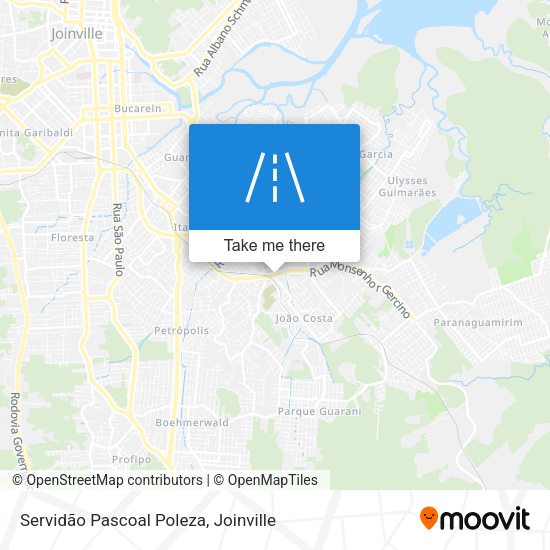 Servidão Pascoal Poleza map
