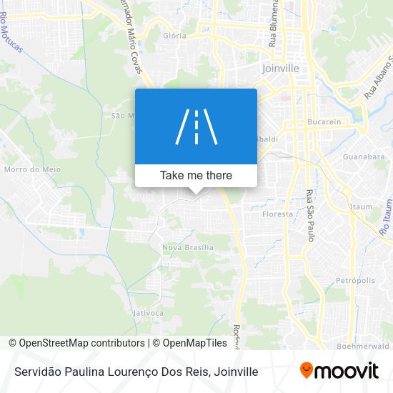 Servidão Paulina Lourenço Dos Reis map