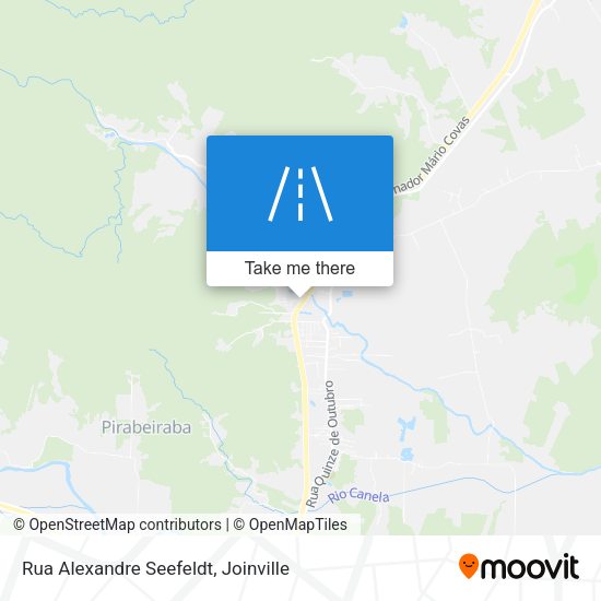 Rua Alexandre Seefeldt map