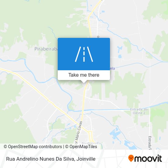 Rua Andrelino Nunes Da Silva map