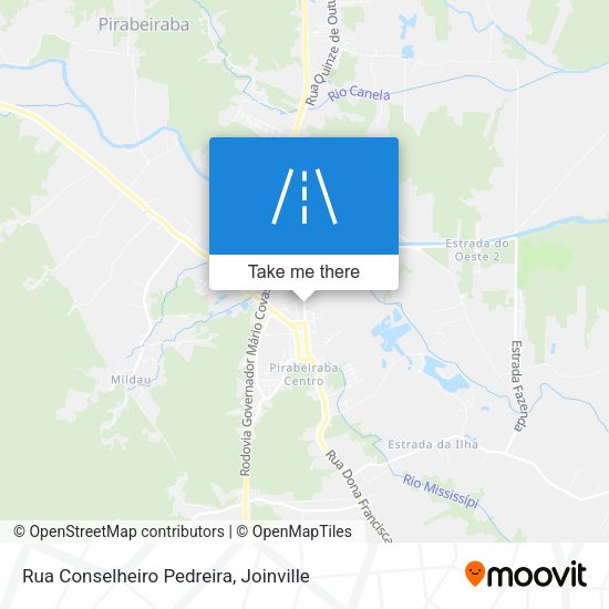 Rua Conselheiro Pedreira map