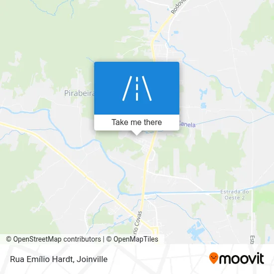 Rua Emílio Hardt map