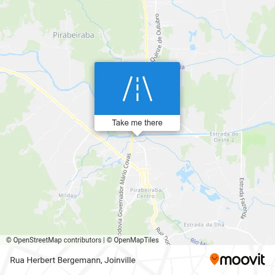 Rua Herbert Bergemann map
