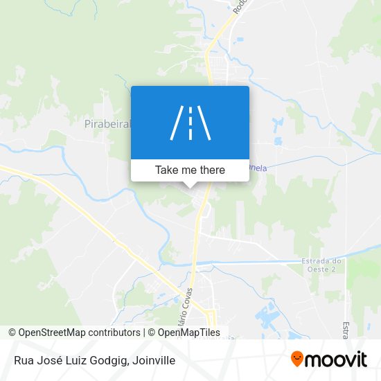 Rua José Luiz Godgig map