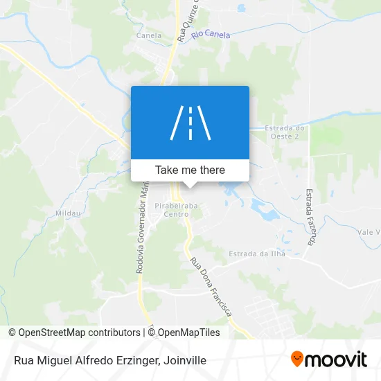 Rua Miguel Alfredo Erzinger map