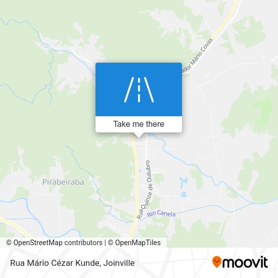 Rua Mário Cézar Kunde map