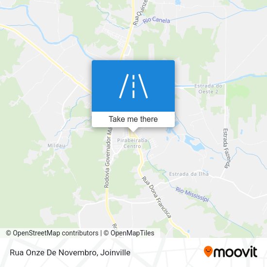 Rua Onze De Novembro map