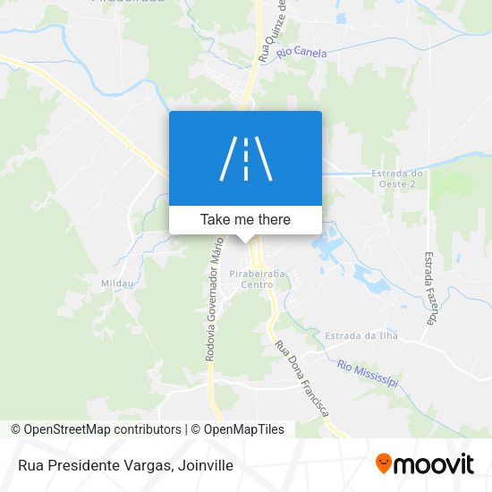Rua Presidente Vargas map