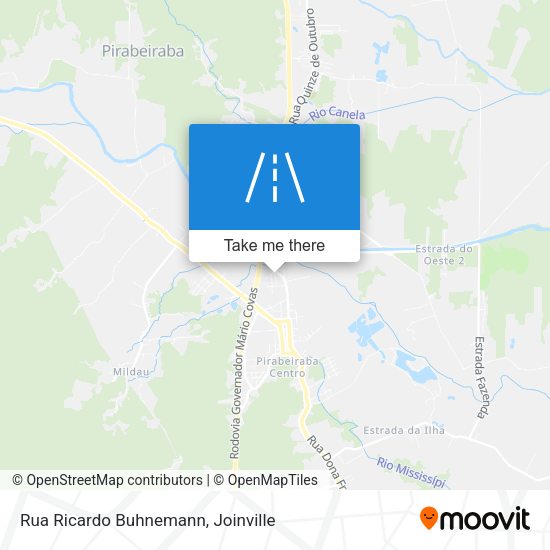Rua Ricardo Buhnemann map