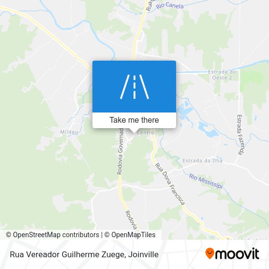 Rua Vereador Guilherme Zuege map
