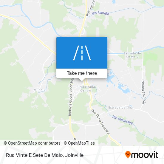 Rua Vinte E Sete De Maio map