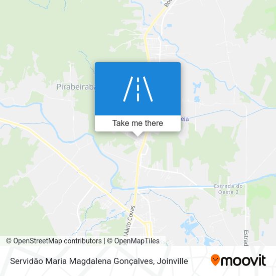 Servidão Maria Magdalena Gonçalves map