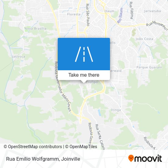 Rua Emílio Wolfgramm map