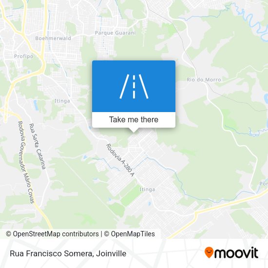 Rua Francisco Somera map