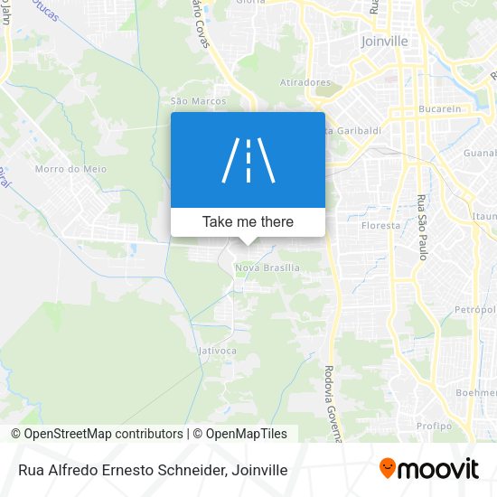 Rua Alfredo Ernesto Schneider map