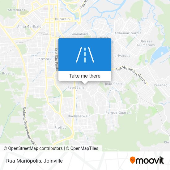 Rua Mariópolis map