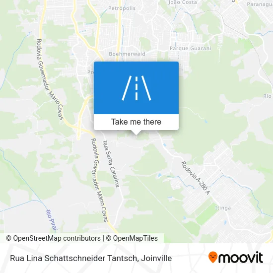 Rua Lina Schattschneider Tantsch map