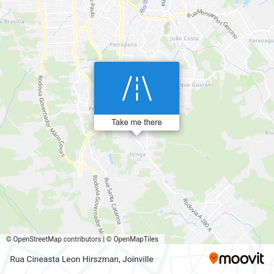 Rua Cineasta Leon Hirszman map