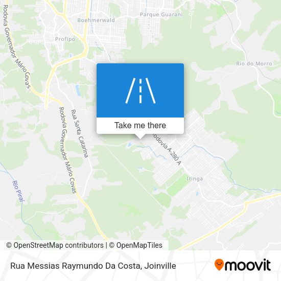 Rua Messias Raymundo Da Costa map