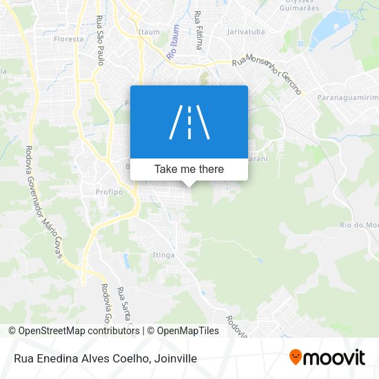 Rua Enedina Alves Coelho map