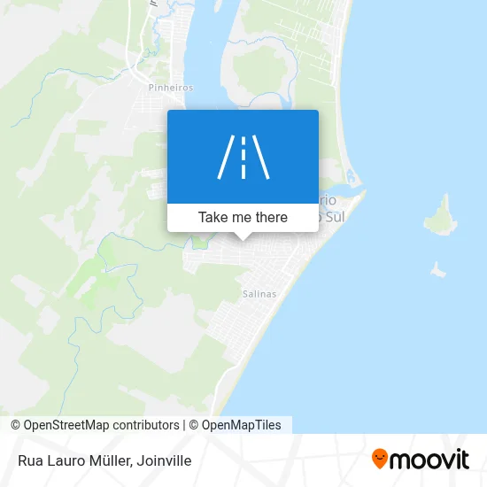 Rua Lauro Müller map