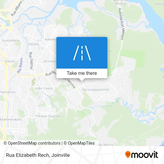 Rua Elizabeth Rech map