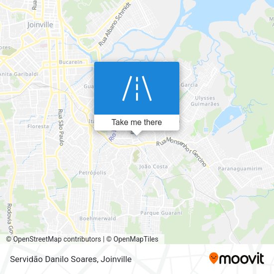 Servidão Danilo Soares map