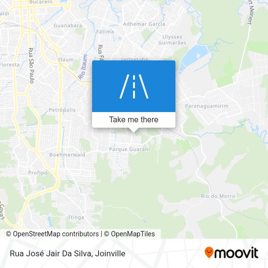 Rua José Jair Da Silva map