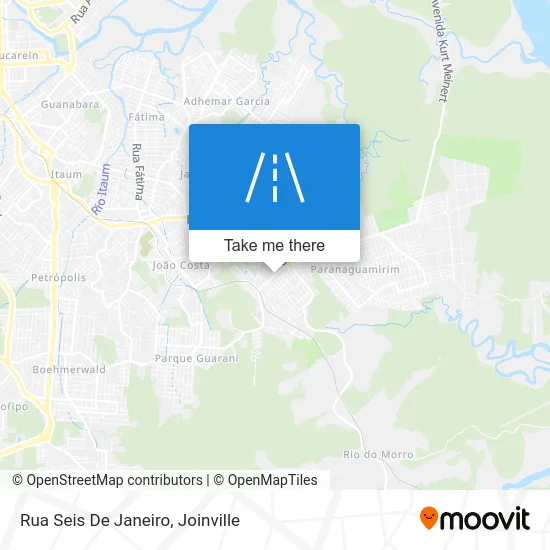 Rua Seis De Janeiro map