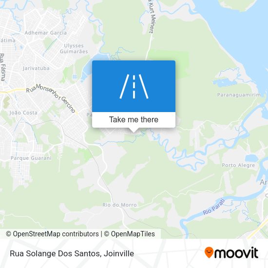 Rua Solange Dos Santos map