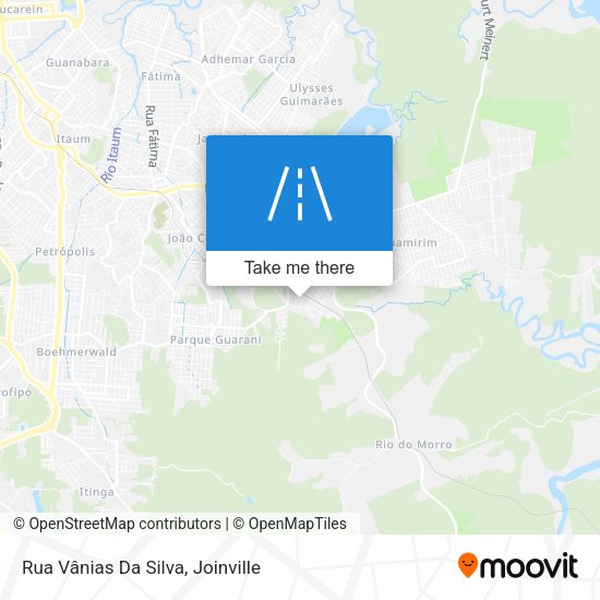 Rua Vânias Da Silva map