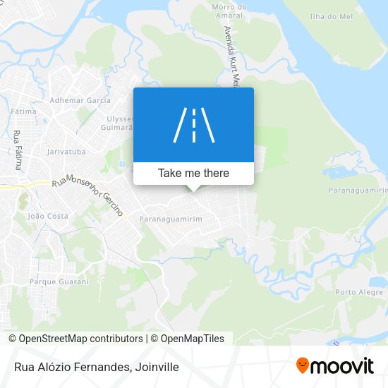 Rua Alózio Fernandes map
