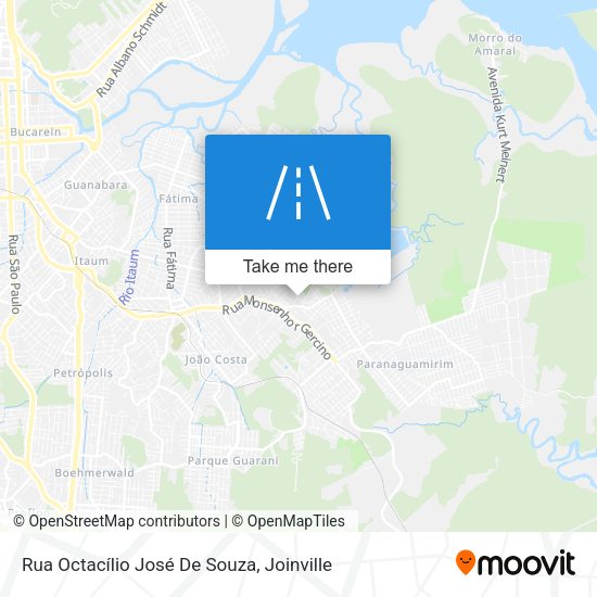 Rua Octacílio José De Souza map