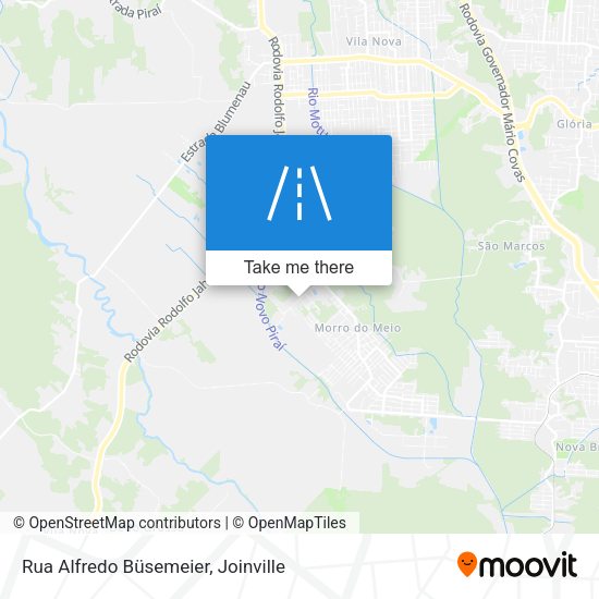 Rua Alfredo Büsemeier map