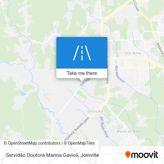 Servidão Doutora Marina Gavioli map
