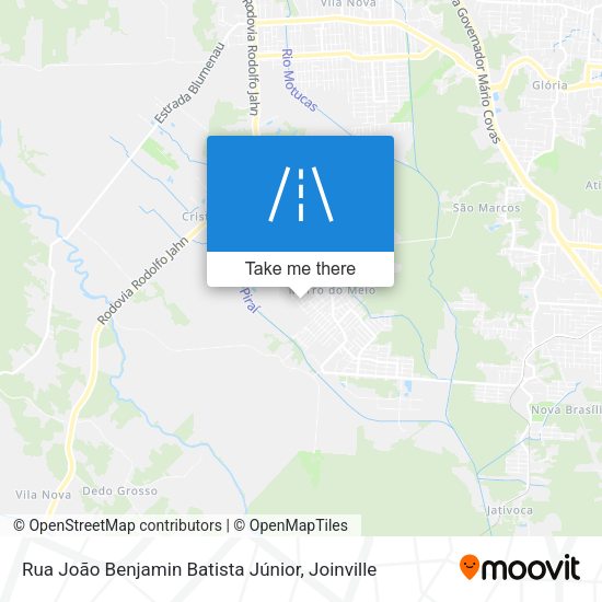 Rua João Benjamin Batista Júnior map