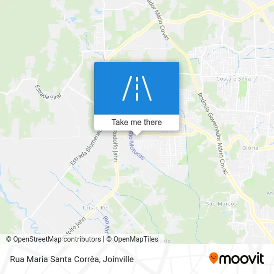 Rua Maria Santa Corrêa map