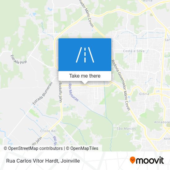 Rua Carlos Vítor Hardt map